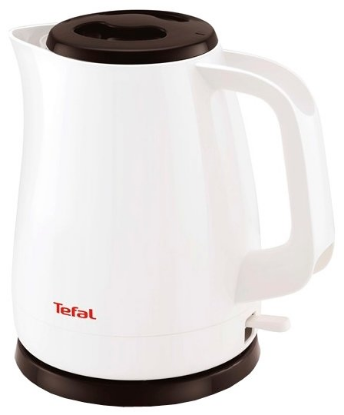 Изображение Электрический чайник Tefal KO150130 (2400 Вт/1,5 л /пластик/белый)