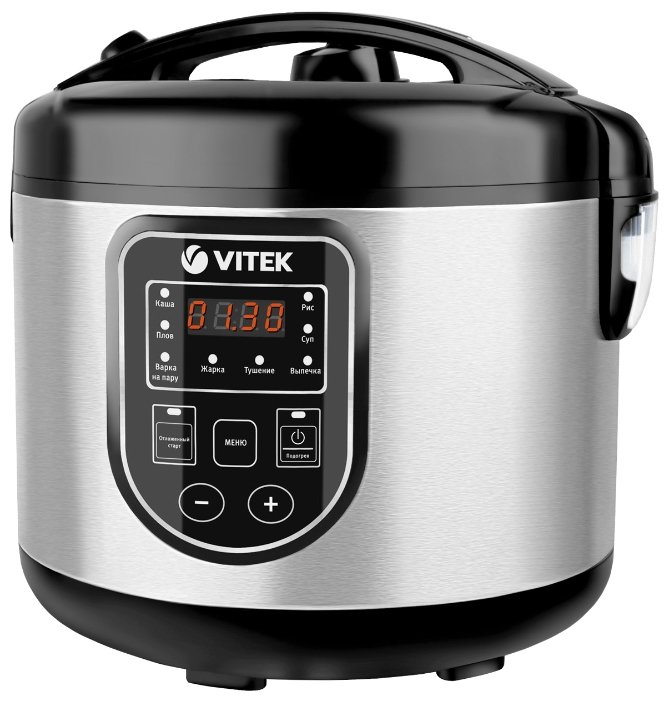 Изображение Мультиварка VITEK VT-4278BK (900 Вт/5 л /черный, серебристый)