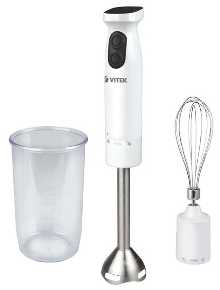 Изображение Блендер VITEK VT-3410W (погружной/700 Вт/черный, белый)