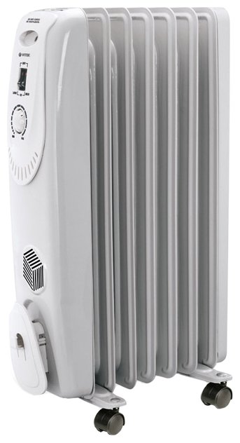 Изображение Масляный радиатор VITEK VT-1704 ( 1500/900/500 Вт/7 секций)
