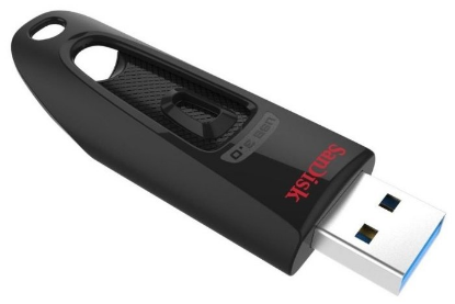 Изображение USB flash SanDisk Ultra,(USB 3.0/32 Гб)-черный (SDCZ48-032G-U46)