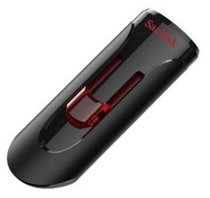 Изображение USB flash SanDisk Cruzer Glide,(USB 3.0/32 Гб)-черный (SDCZ600-032G-G35)