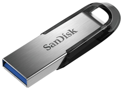 Изображение USB flash SanDisk Ultra Flair,(USB 3.0/16 Гб)-серебристый, черный (SDCZ73-016G-G46)