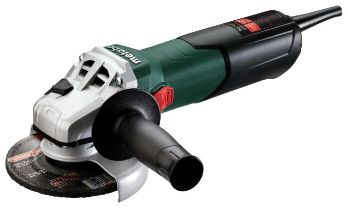 Изображение Угловая шлифмашина Metabo W 9-125 (900 Вт /125 мм/от сети) (600376010)