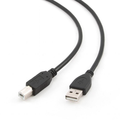 Изображение Кабель соединительный Gembird CCP-USB2-AMBM-15 USB 2.0 A USB 2.0 B черный 4,5 м