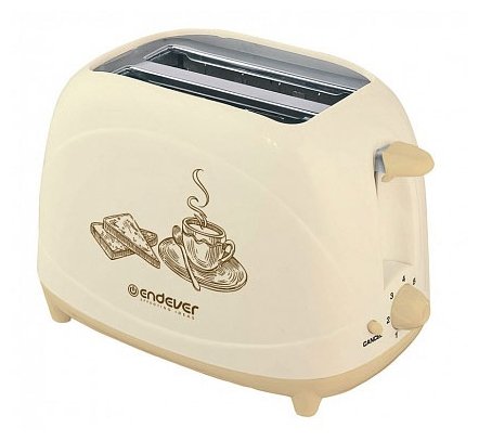 Изображение Тостер Endever ST-108 (850 Вт  бежевый)