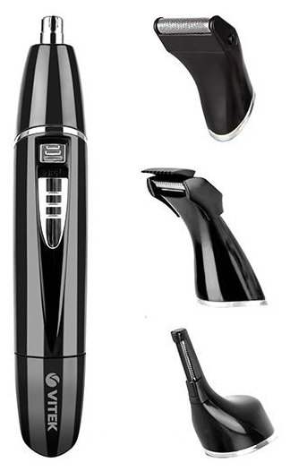Изображение Машинка для стрижки в носу и ушах VITEK VT-2545BK, черный