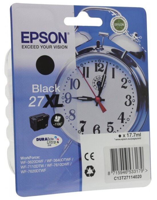 Изображение Картридж Epson C13T27114020