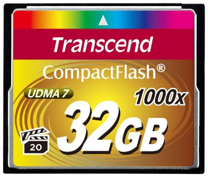 Изображение Карта памяти Transcend Compact Flash  32 Гб  TS32GCF1000