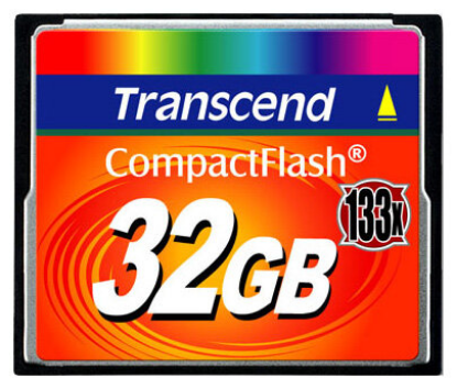 Изображение Карта памяти Transcend Compact Flash  32 Гб  TS32GCF133