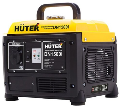 Изображение Электрогенератор Huter DN1500i (инверторная, бензиновая 1,20 кВт)