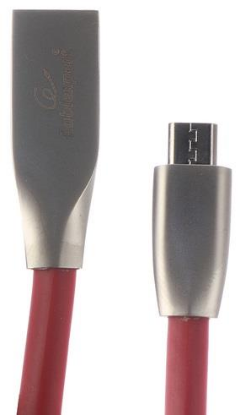 Изображение Кабель соединительный Gembird CC-G-mUSB01R-1M USB 2.0 A Micro USB 2.0 B красный 1 м