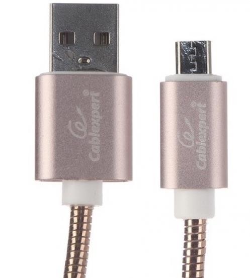 Изображение Кабель соединительный Gembird CC-G-mUSB02Cu-1M USB 2.0 A Micro USB 2.0 B золотой 1 м