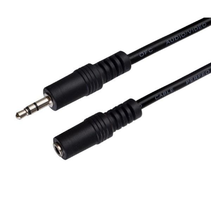 Изображение Кабель соединительный Perfeo J2202 3.5 mm jack-3.5 mm jack (черный) (3 м)