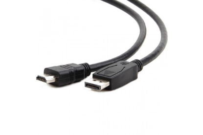 Изображение Кабель Cablexpert CC-DP-HDMI-5M DisplayPort-HDMI (черный) (5 м)