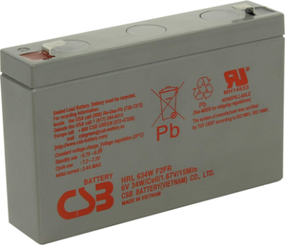 Изображение Аккумулятор для ИБП CSB HRL634W