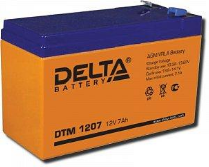 Изображение Аккумулятор для ИБП DELTA DTM 1207