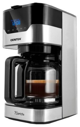 Изображение Кофеварка CENTEK CT-1145 (капельная/1,5 л /900 Вт )