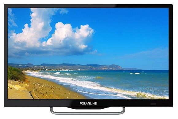 Изображение Телевизор Polarline 24PL12TC 24" 720p HD  черный