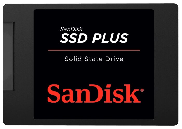 Изображение SSD диск SanDisk SSD Plus 480 Гб 2.5" (SDSSDA-480G-G26)