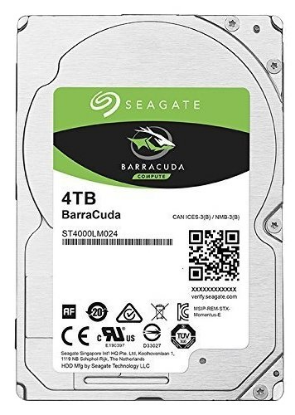 Изображение Жесткий диск 2.5" 4000 ГБ Seagate ST4000LM024 , 5400 rpm, 128 МБ