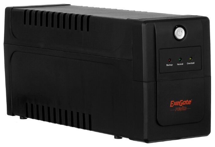 Изображение ИБП ExeGate Power Back BNB-800 (интерактивный 480 Вт  ступенчатая аппроксимация синусоиды)