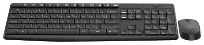 Изображение Комплект клавиатура и мышь Logitech MK235 Wireless Keyboard and Mouse Black USB