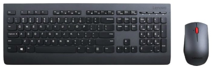 Изображение Комплект клавиатура и мышь Lenovo Professional Wireless Keyboard and Mouse 4X30H56821 Black USB