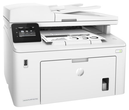 Изображение МФУ HP LaserJet Pro MFP M227fdw (настольный малый офис)