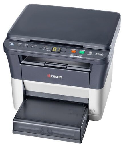 Изображение МФУ Kyocera FS-1020MFP белый/серый (настольный малый офис)