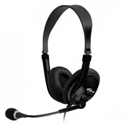 Изображение Компьютерная гарнитура Ritmix RH-533 USB серебристый (с проводом, накладные)