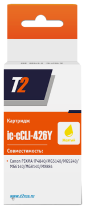 Изображение Картридж T2 IC-CCLI-426Y с чипом