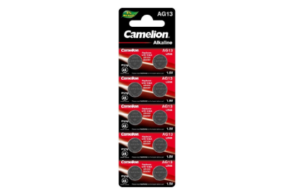 Изображение Батарейка Camelion AG13-BP10 10шт/уп (LR44 (LR1154,V13GA,AG13,G13) 1,5 В 138 мА*час щелочная (алкалиновая))