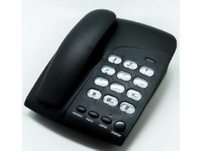 Изображение Проводной телефон Вектор ВЕКТОР 816/05 BLACK,черный