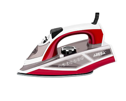 Изображение Утюг Aresa AR-3122 (2400 Вт/красный, белый)