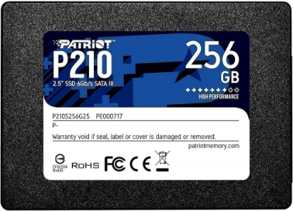 Изображение SSD диск Patriot P210 256Gb 256 Гб 2.5" (P210S256G25)