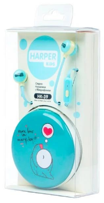 Изображение Наушники Harper Kids HK-39 синий