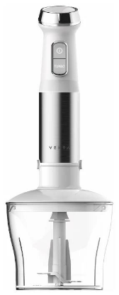 Изображение Блендер VEKTA HBS-0704 (погружной/700 Вт/серебристый, белый)