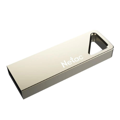 Изображение USB flash NETAC U326,(USB 2.0/32 Гб)-серебристый (NT03U326N-032G-20PN)