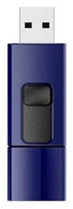 Изображение USB flash Silicon Power Blaze B05,(USB 3.0/32 Гб)-синий (SP032GBUF3B05V1D)