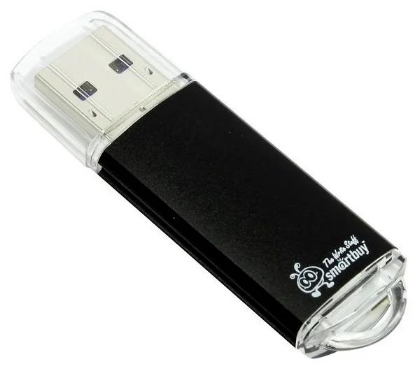 Изображение USB flash SmartBuy V-Cut,(USB 3.0/128 Гб)-черный ()