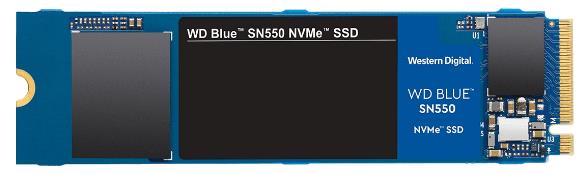 Изображение SSD диск Western Digital Blue SSD 3D NAND 500 Гб 2280 (WDS500G2B0C)