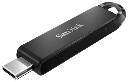 Изображение USB flash SanDisk Ultra USB Type-C,(USB 3.1 Type-C/128 Гб)-черный (SDCZ460-128G-G46)