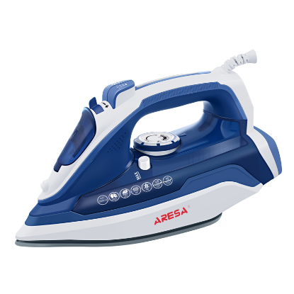 Изображение Утюг Aresa AR-3125 (2400 Вт/синий, белый)