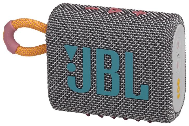 Изображение Портативная акустика JBL GO 3 (4,2 Вт   серый)