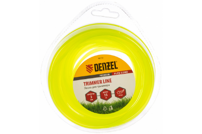 Изображение Леска для триммера Denzel FLEX CORD 96113