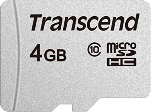 Изображение Карта памяти Transcend MicroSDHC Class 10 4 Гб  TS4GUSD300S