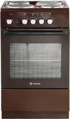 Изображение Плита De luxe 5004.18Э-014,коричневый