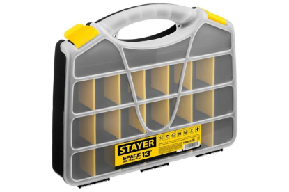 Изображение Органайзер STAYER Space 38038-15_z01 38x31x6.5 см  черный, желтый