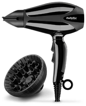 Изображение Компактный фен BaByliss 6715DE (2400 Вт /черный)